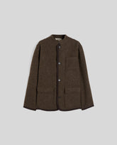 GIACCA CHANG IN LANA SHETLAND-MARRONE-BROWN-MARR¢N-BRAUN-MARRON